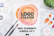 LogoCreator 380+ Elements & Mock-Ups