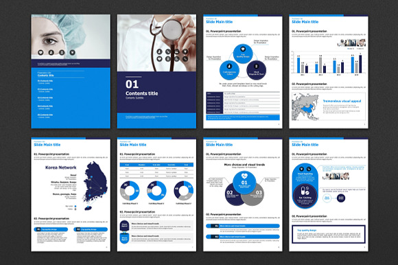 Hospital Vertical PPT in PowerPoint Templates - product preview 1