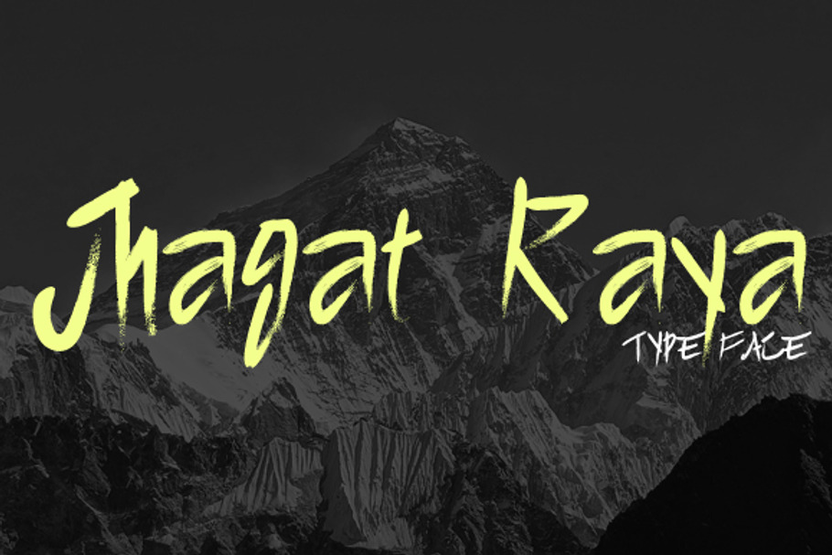 Jhagat Raya in Script Fonts - product preview 8