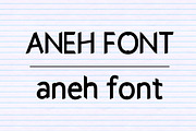 Aneh Font
