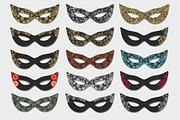 Set of masks
