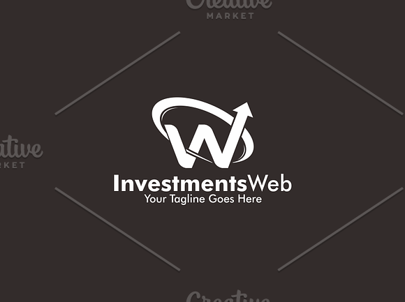 Investments Web | Letter W | Logo in Logo Templates - product preview 2