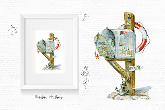Marine Bundle 65% OFF in Illustrations - product preview 7