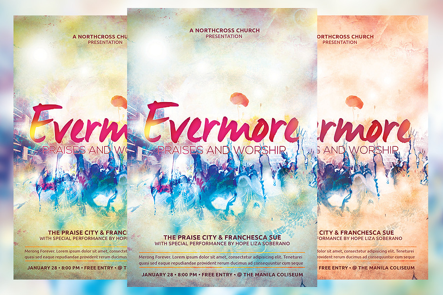 Evermore Church Flyer in Flyer Templates - product preview 8