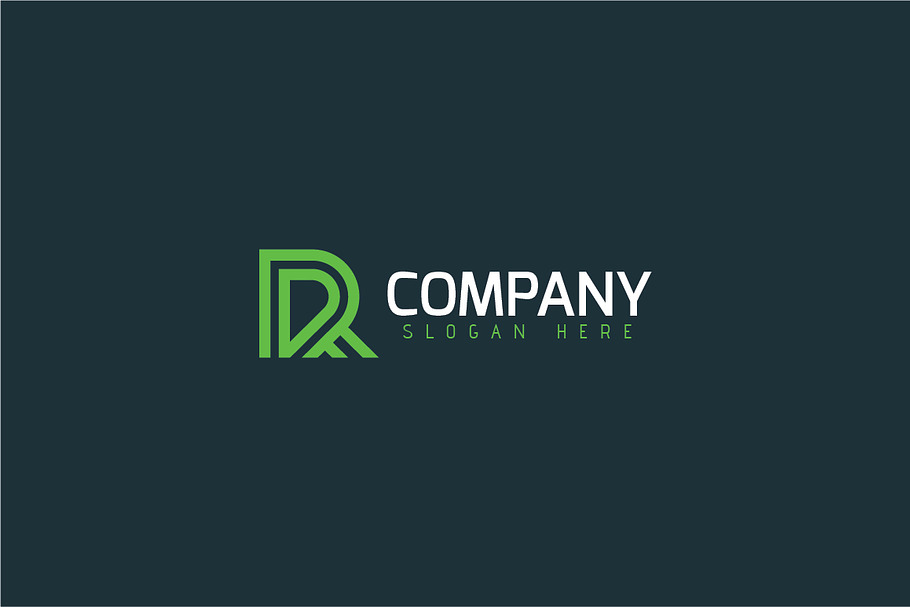 R Company logo vector in Logo Templates - product preview 8