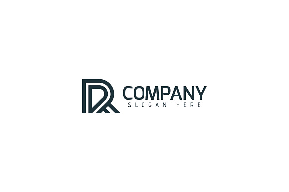R Company logo vector in Logo Templates - product preview 2
