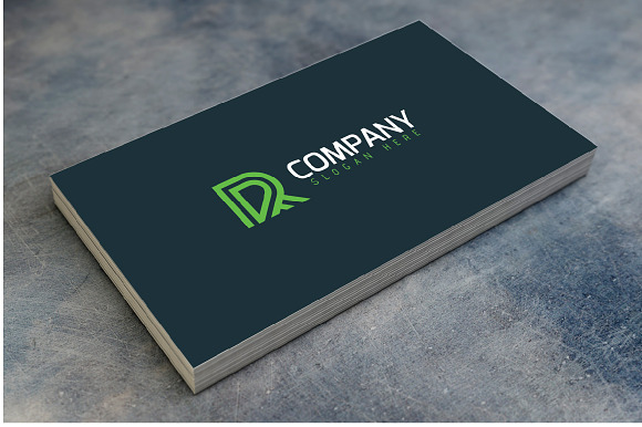 R Company logo vector in Logo Templates - product preview 3
