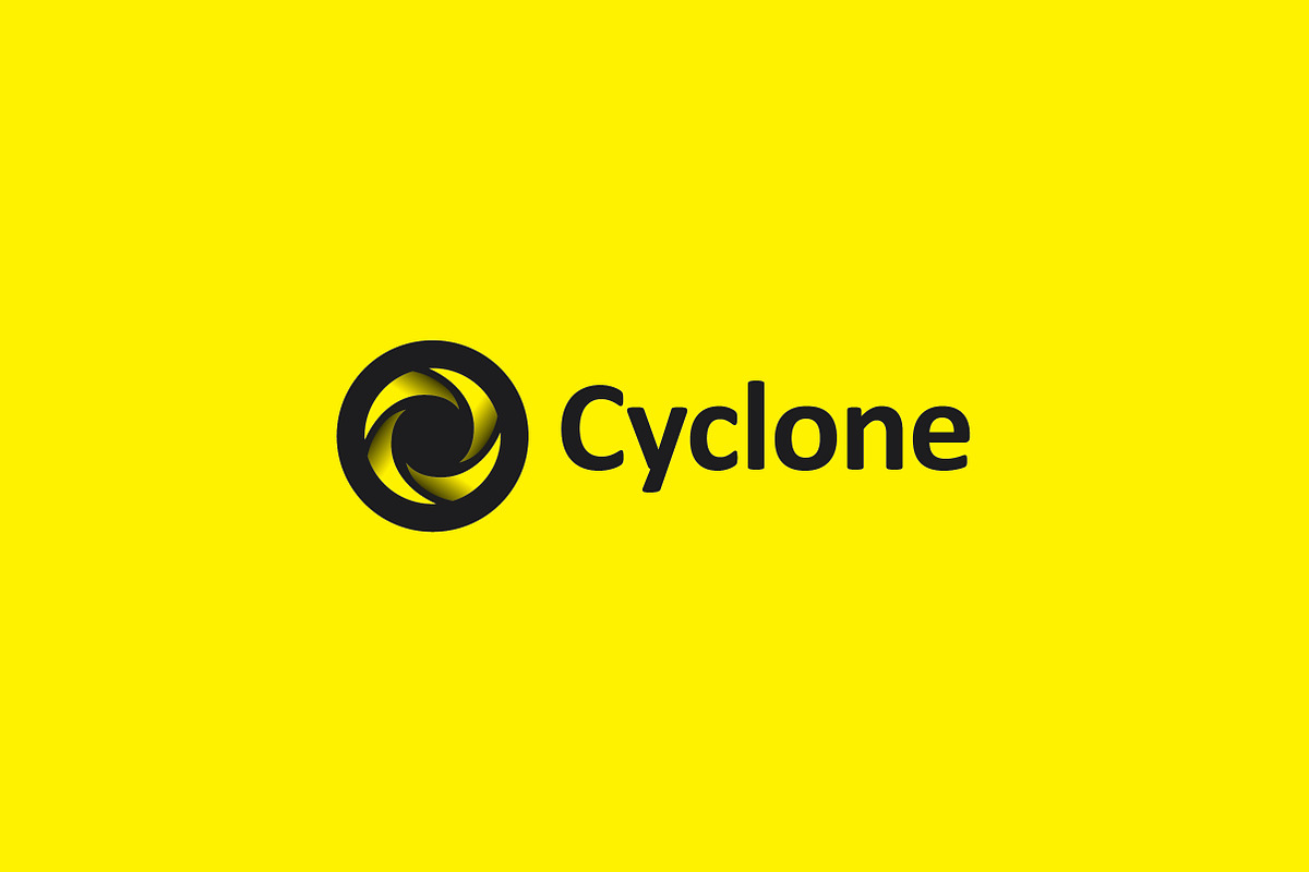 Cyclone logo vector in Logo Templates - product preview 8