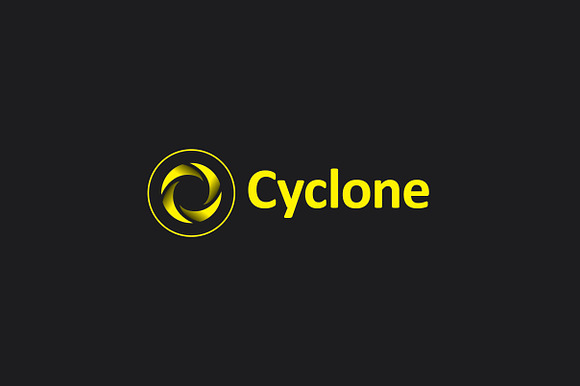 Cyclone logo vector in Logo Templates - product preview 1