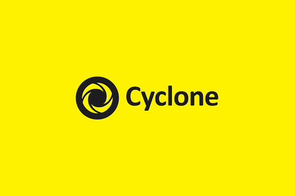 Cyclone logo vector in Logo Templates - product preview 2