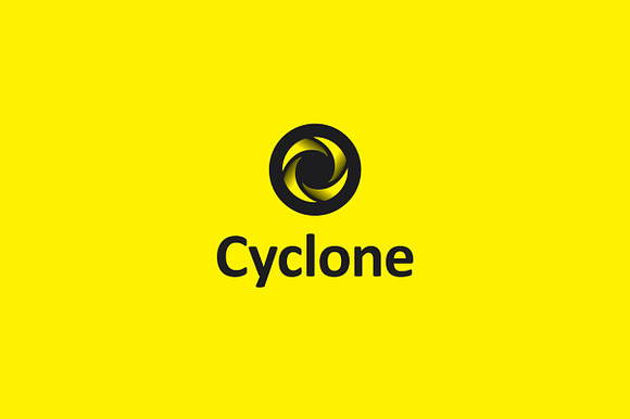 Cyclone logo vector in Logo Templates - product preview 4