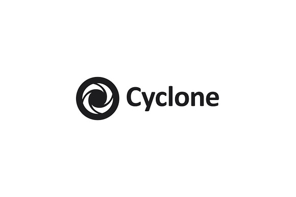 Cyclone logo vector in Logo Templates - product preview 8