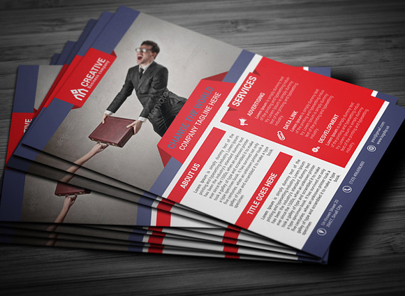 Corporate Flyer in Flyer Templates - product preview 3