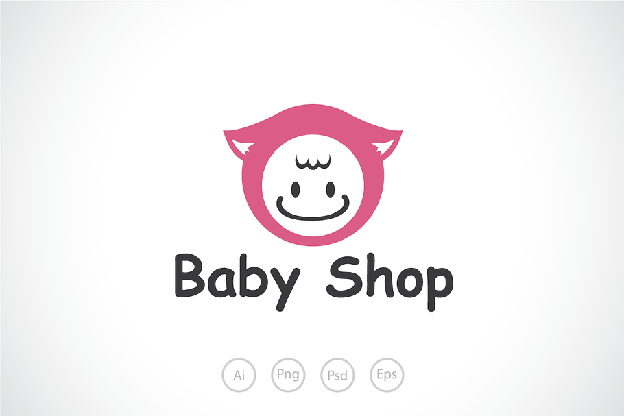 Baby and Kids Shop Logo Template in Logo Templates - product preview 8