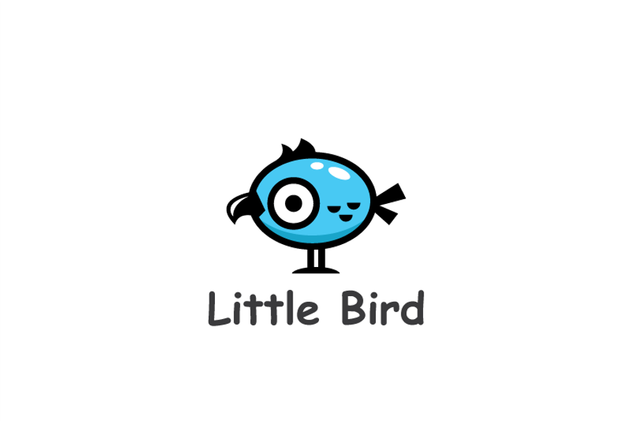 Little Bird Logo Template in Logo Templates - product preview 8