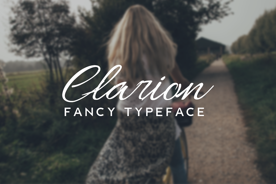 CLARION - Fancy Handwriting Typeface in Script Fonts - product preview 8