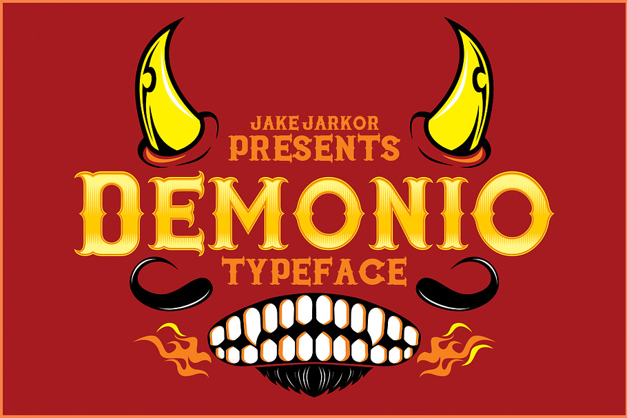 DEMONIO in Display Fonts - product preview 8