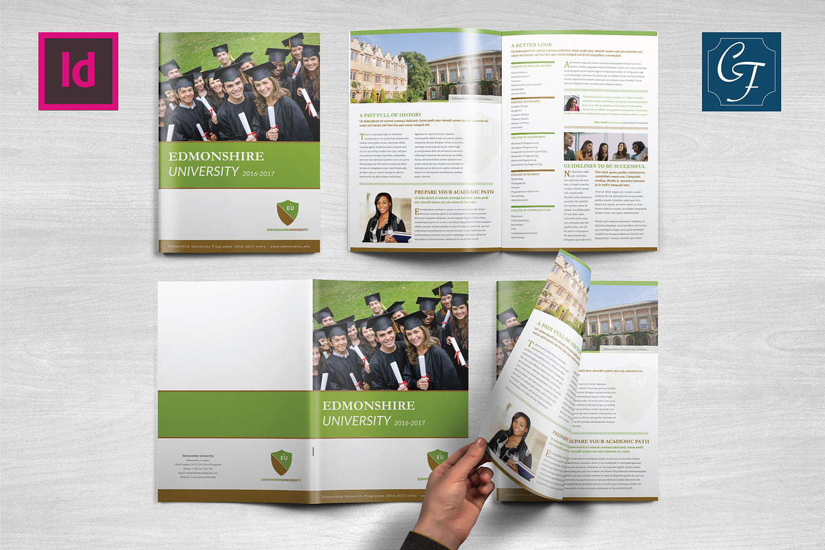 Educational Brochure Template in Brochure Templates - product preview 8
