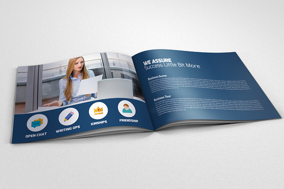 12 Pages Bi Fold Brochure Catalog in Brochure Templates - product preview 3