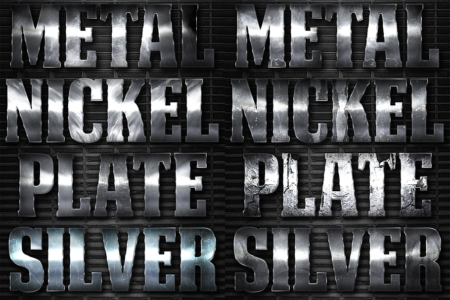 32 Extreme Metal Layer Styles 4
