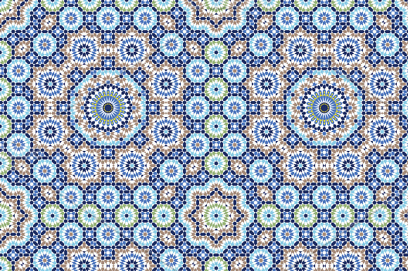 4 different Morocco patterns in Patterns - product preview 1
