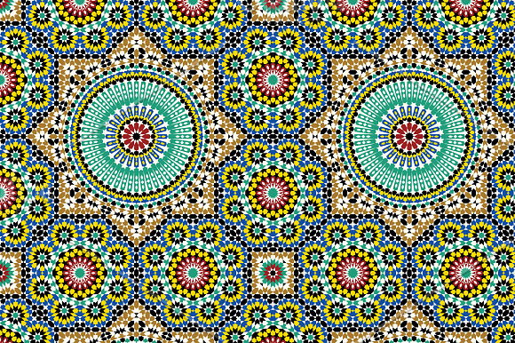 4 different Morocco patterns in Patterns - product preview 2