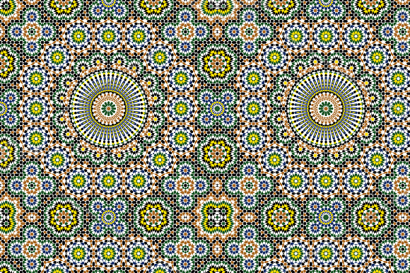 4 different Morocco patterns in Patterns - product preview 4