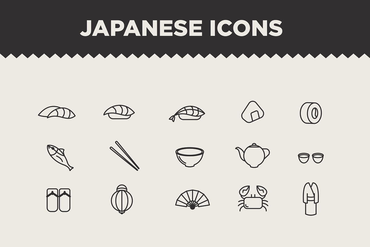 Japanese Icons in Japanese Icons - product preview 8