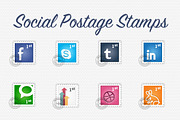 Social Postage Stamps