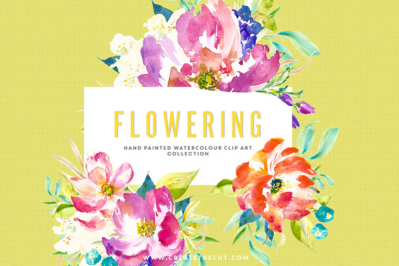 The Design Kit - Flowering in Illustrations - product preview 4