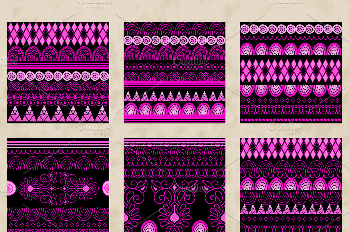 Ethnic Pink Set in Patterns - product preview 8