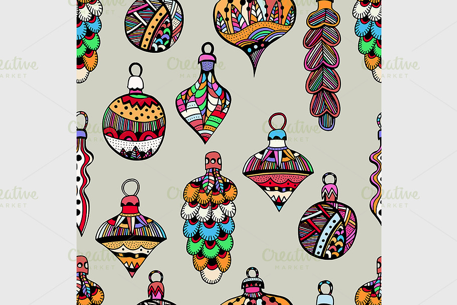 Colored Seamless pattern in Graphics - product preview 8