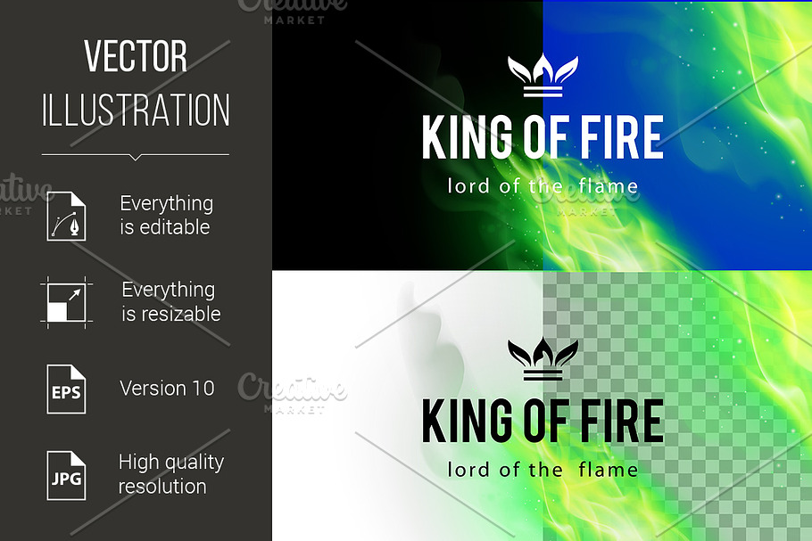 Fire Flames Effect in Graphics - product preview 8
