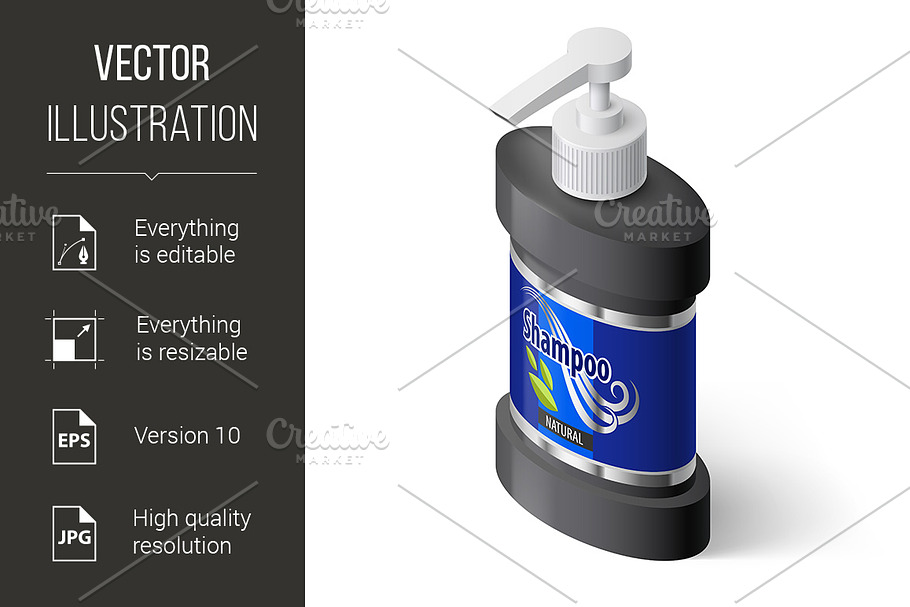 Shampoo Icon in Graphics - product preview 8