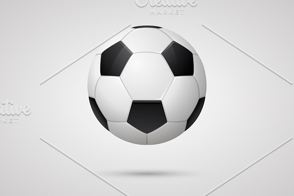Soccer illustrations.  in Objects - product preview 2
