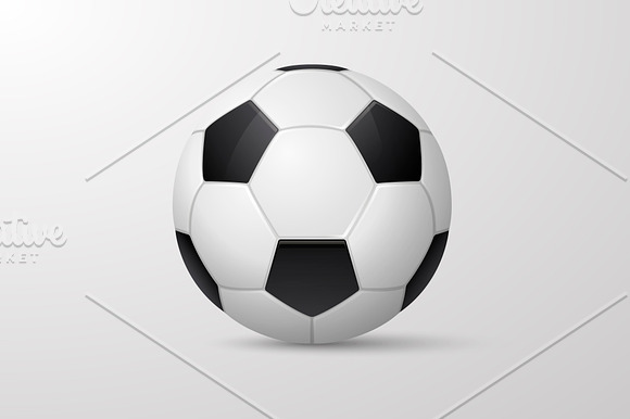 Soccer illustrations.  in Objects - product preview 3
