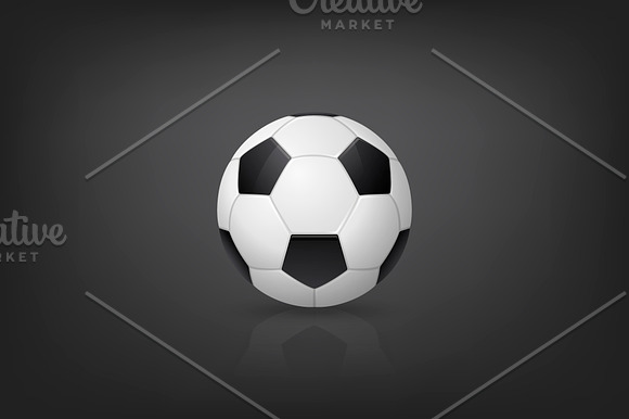 Soccer illustrations.  in Objects - product preview 4