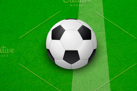 Soccer illustrations.  in Objects - product preview 9