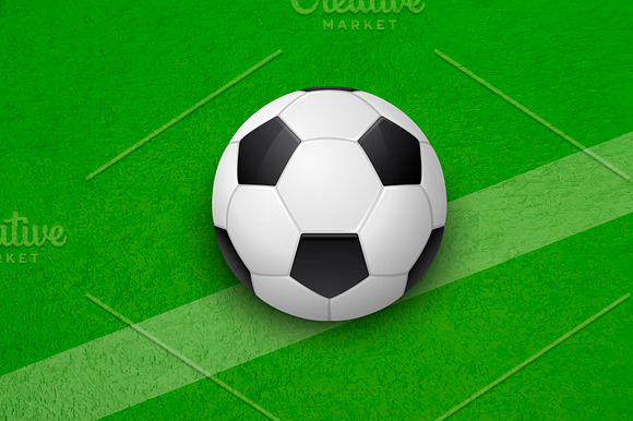 Soccer illustrations.  in Objects - product preview 10