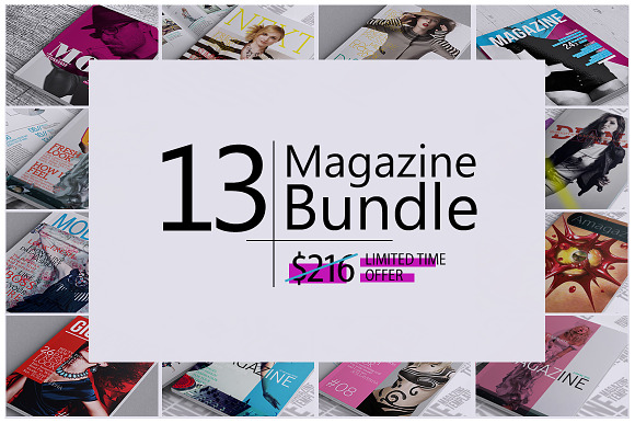 Big Magazine Bundle in Magazine Templates - product preview 4