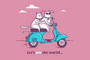Illustrations "Let´s see the world"