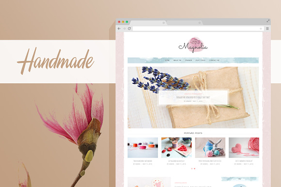 Magnolia - Biggest & Easy Blog in WordPress Blog Themes - product preview 1