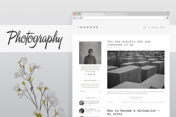 Magnolia - Biggest & Easy Blog in WordPress Blog Themes - product preview 2