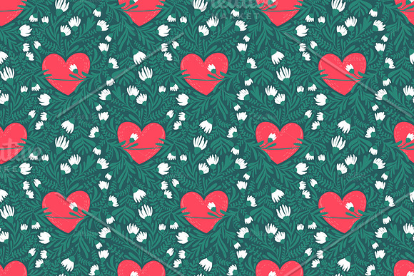 Heart of the forest pattern in Patterns - product preview 2