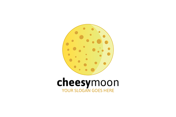 Cheesy Moon Logo in Logo Templates - product preview 1
