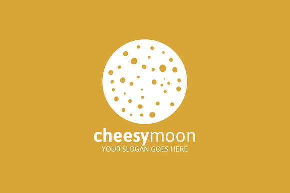 Cheesy Moon Logo in Logo Templates - product preview 2