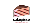 Cake Piece Logo