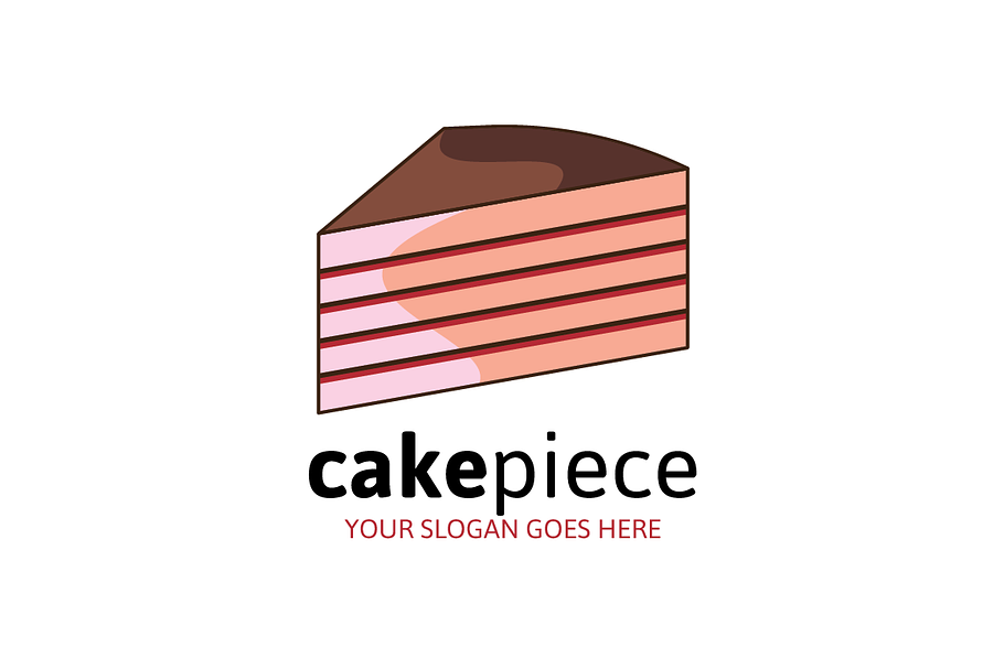 Cake Piece Logo in Logo Templates - product preview 8