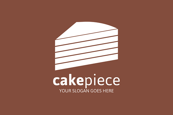 Cake Piece Logo in Logo Templates - product preview 2