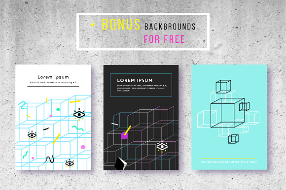 Abstract Bundle. 30 Prints + BONUS in Patterns - product preview 11